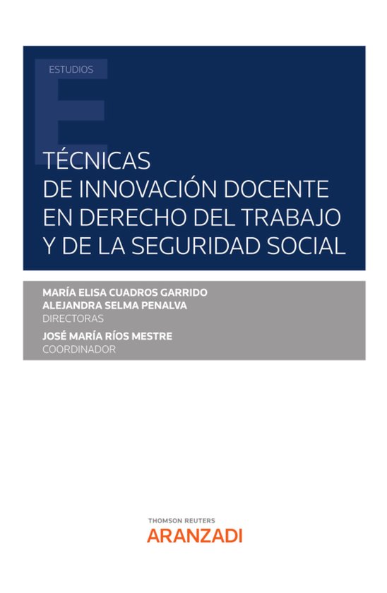 Técnicas de innovación docente en Derecho del Trabajo y de ... - cover