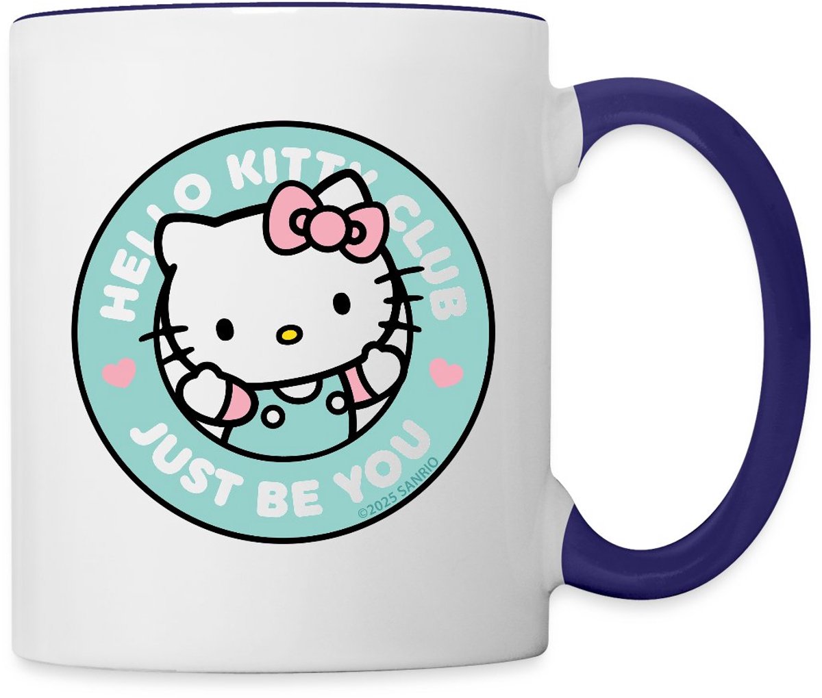 Hello Kitty Just Be You Hello Kitty Club Mok Tweekleurig