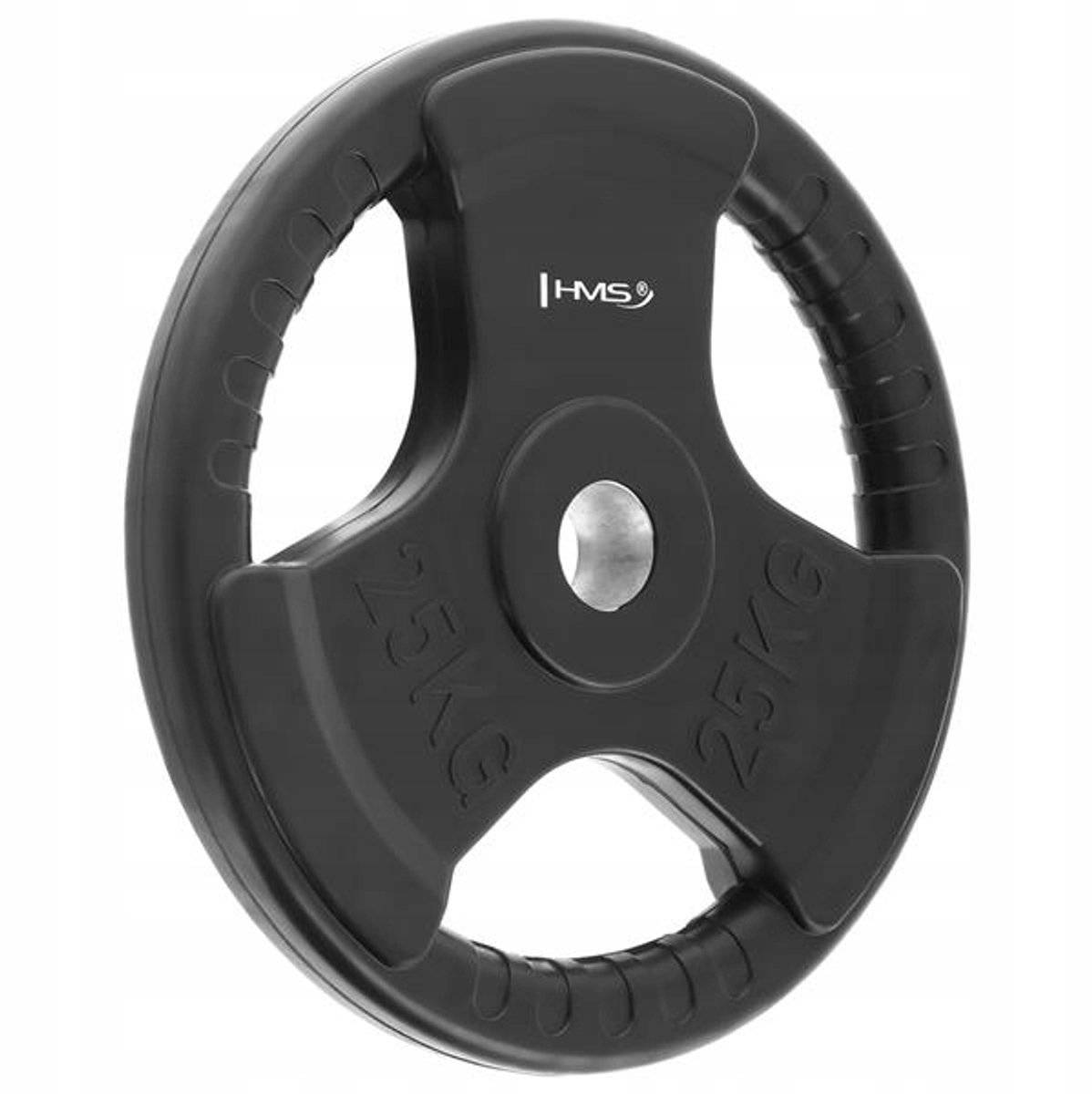 Olympische beugel 25kg met rubber bekleed gietijzer HMS TOK25