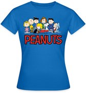 Peanuts Snoopy Charlie Brown En Vrienden T-Shirt Dames