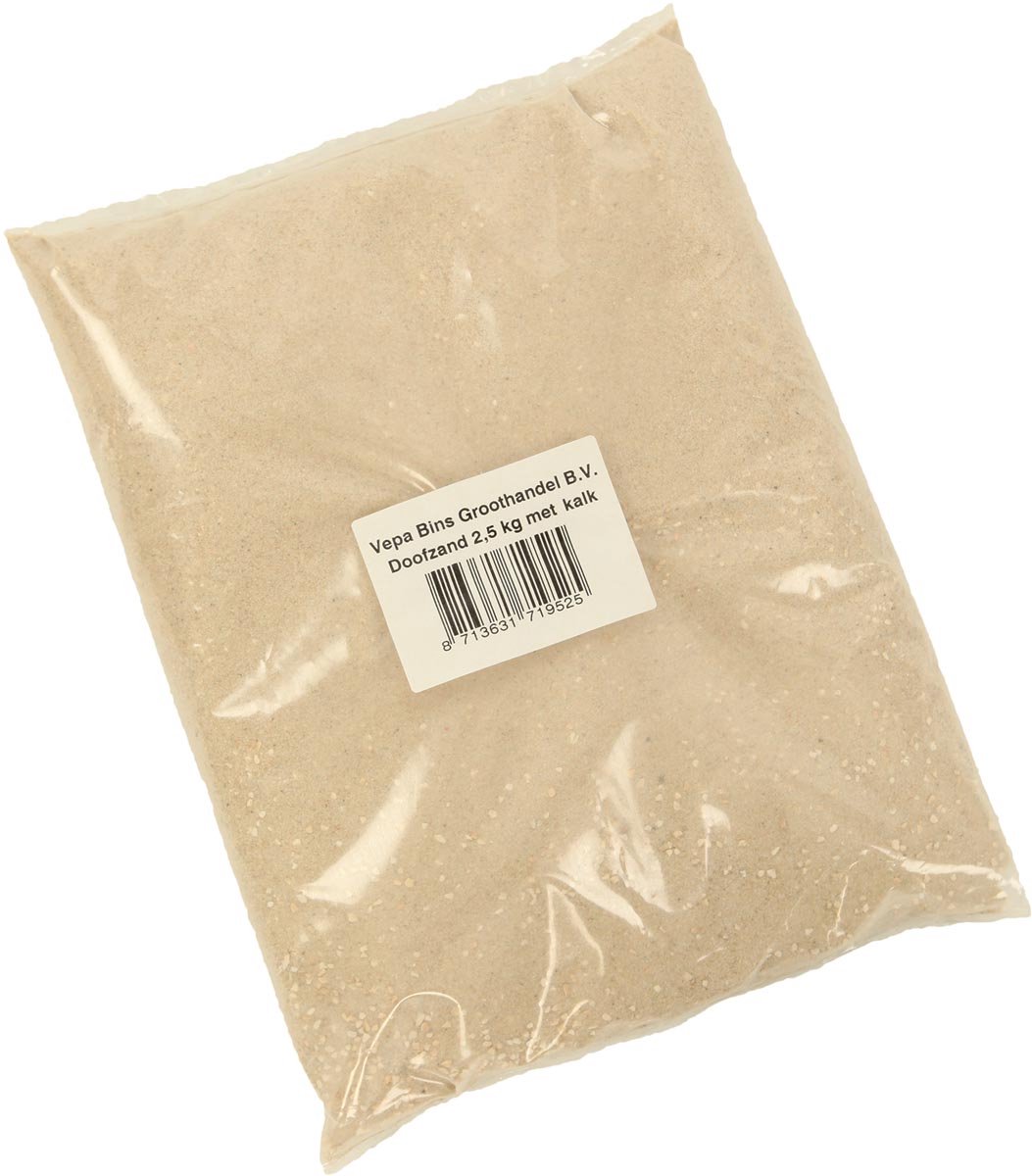 Doofzand voor asbakken 2,5 kg