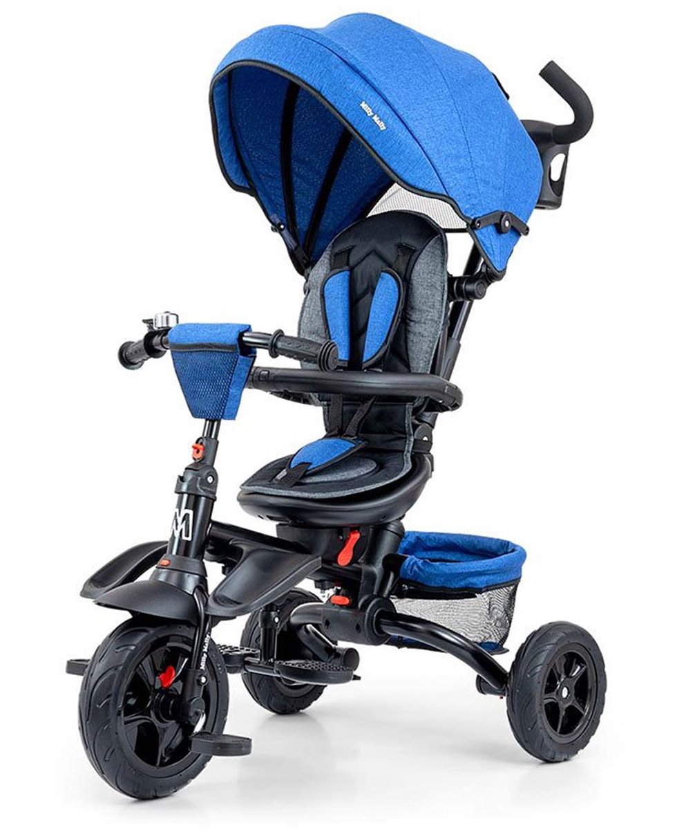 Milly Mally Stanley 6in1 driewieler met duwstang - Loopfiets