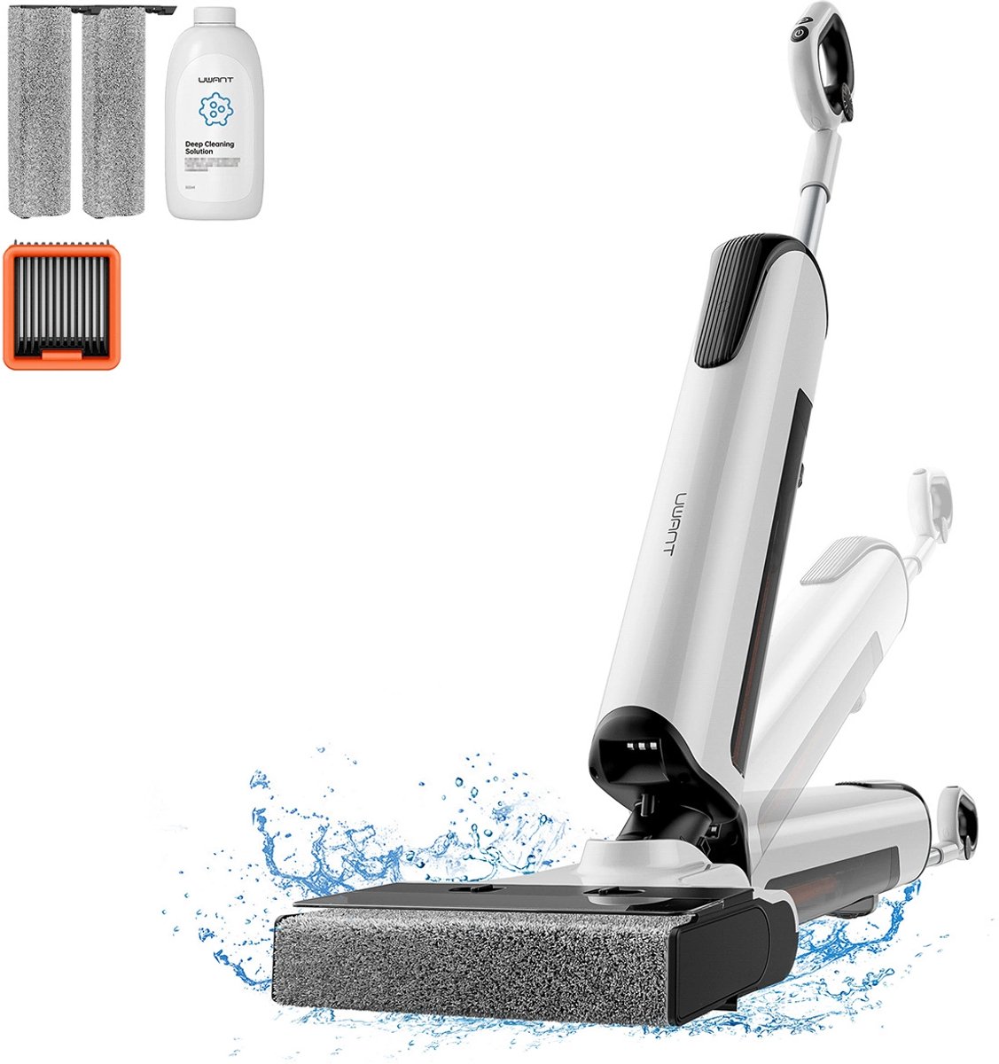 Uwant D700 Verticale Stofzuiger Met Dweilfunctie En Oplaadstation