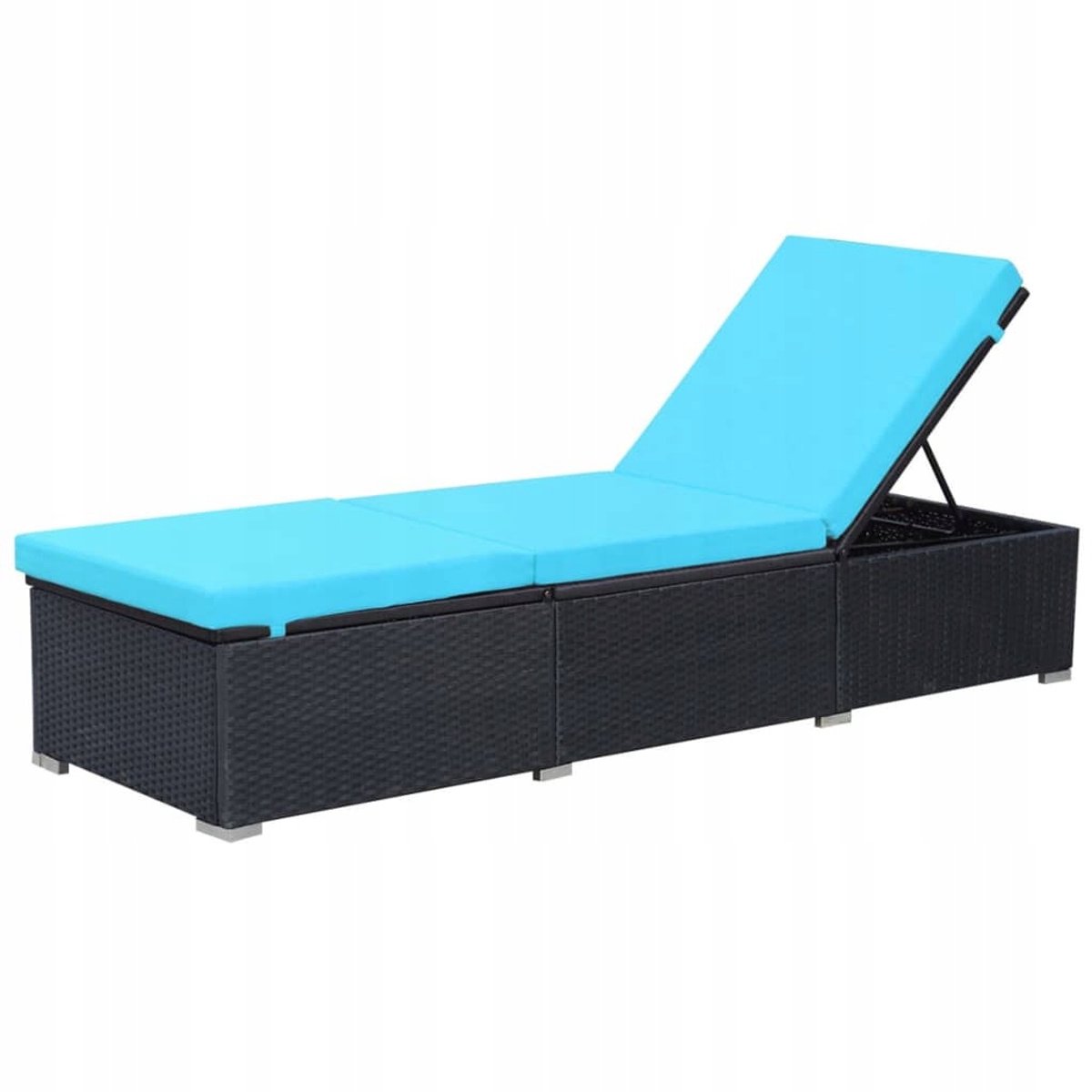 Comfortabele Loungestoel met Kussen - Tuin, Balkon, Terras