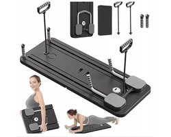Multifunctionele Pilates & Yoga Oefenplank voor Thuis Fitness