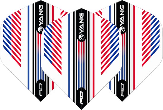 Red Dragon Yin Yang Red Blue - Dart Flights van Red Dragon — afbeelding 5