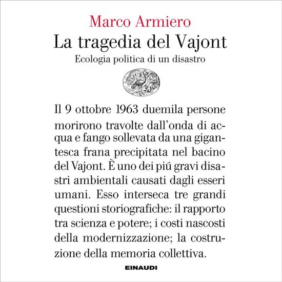 La tragedia del Vajont - cover