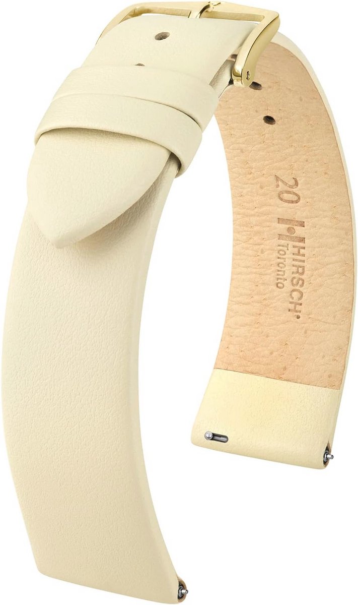 Elegante horlogeband van Italiaans leer voor dames en heren - met gereedschap