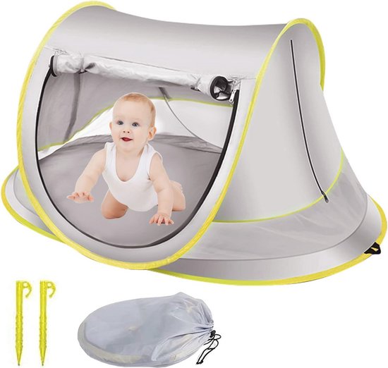 Pop-up baby strandtent met UV-bescherming UPF 50+