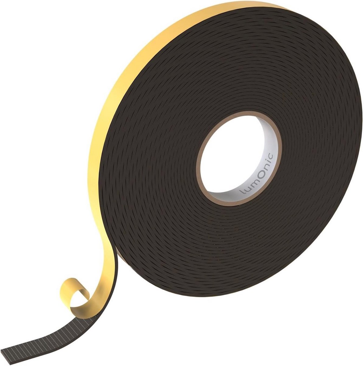 Zelfklevende 10m EPDM Afdichtingstape 15mm x 5mm voor Ramen en Deuren - Schuimrubber Bescherming tegen Kou