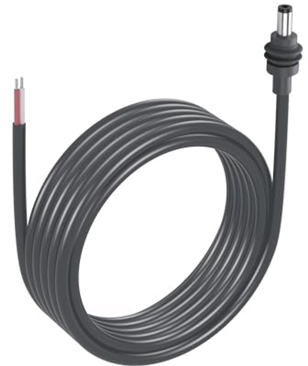 Starlink Mini Power Pigtails Kabel - 3m Waterproof Barrel Jack Extension