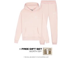 Malelions signature tracksuit in de kleur roze.