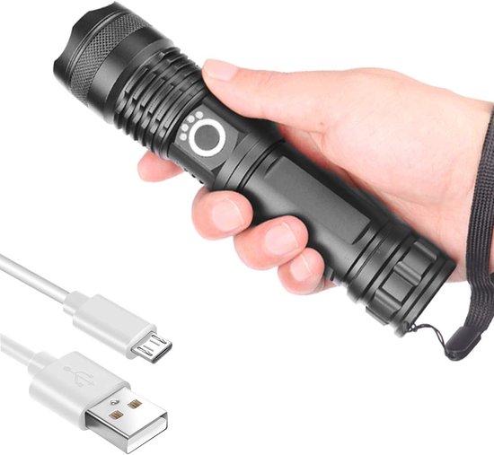 Flintronic Lampe Torche LED Ultra Puissante, 2PCS Lampe de Poche