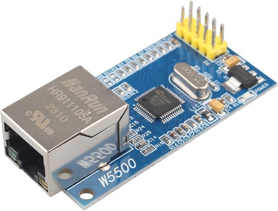 Ethernet Netwerk Module W5500 voor Microcontrollers en Arduino | bol