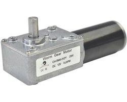 Worm Gear Motor 12V 30RPM voor DIY Robot en Roterende Tafel