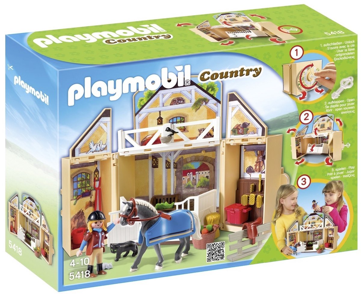 Speelbox "Paardenstal" / Coffre  "Ecurie" — afbeelding 4