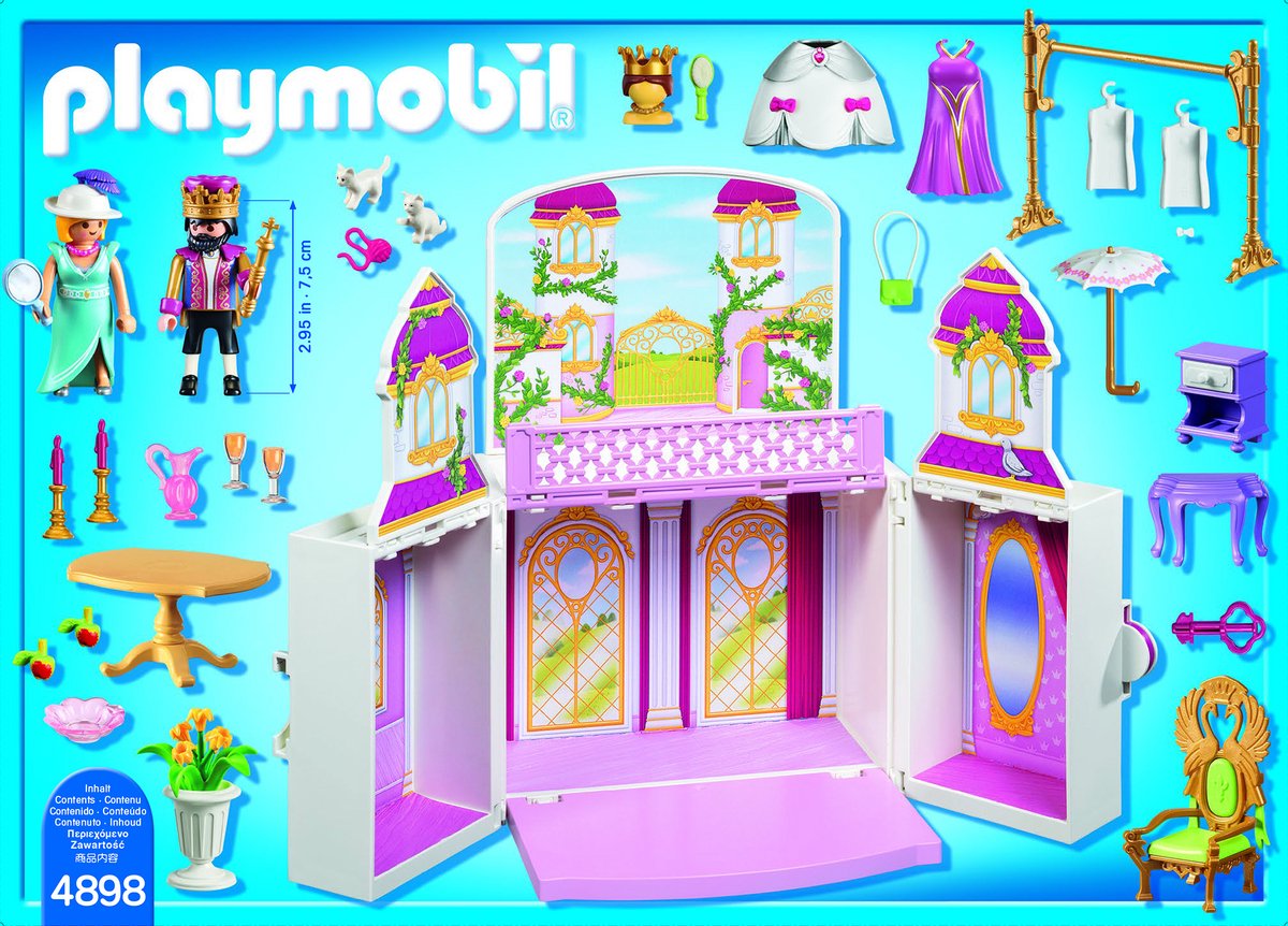 PLAYMOBIL Speelbox Koninklijk hof - 4898 — afbeelding 5