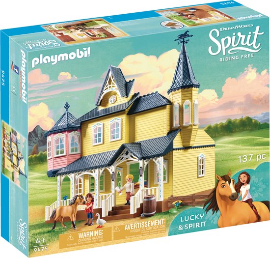 PLAYMOBIL Spirit Lucky’s huis – 9475