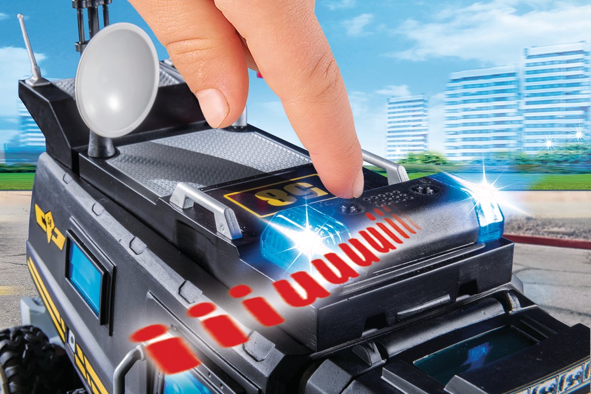 PLAYMOBIL City Action SIE-truck met licht en geluid - 9360 — afbeelding 17