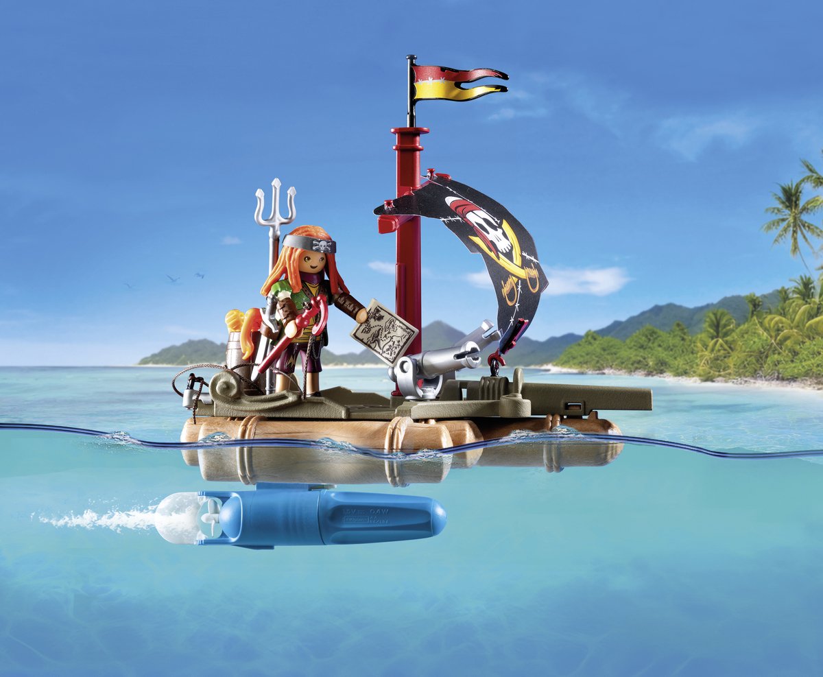 PLAYMOBIL Pirates Piratenvlot met schat 71794 — afbeelding 2