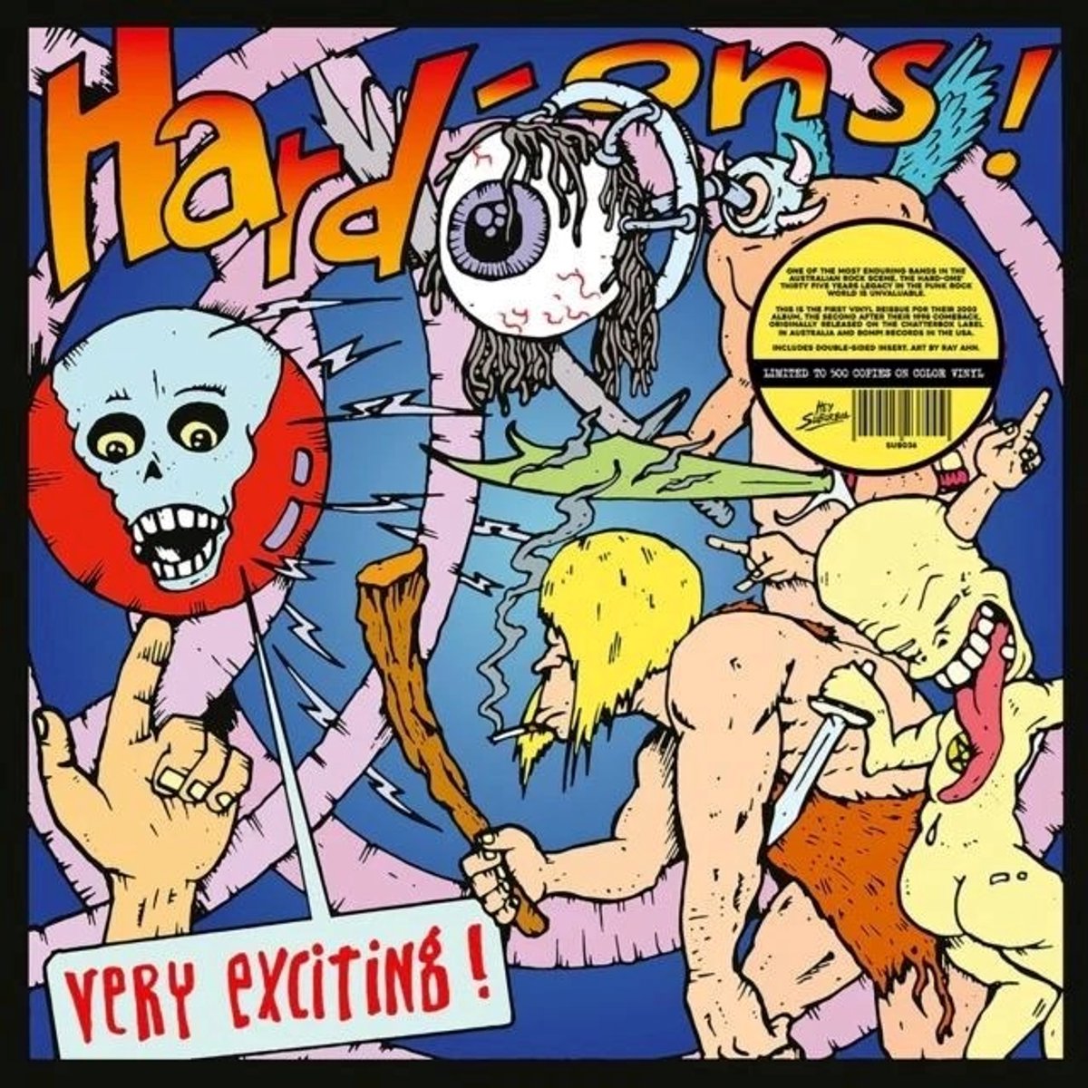 Hard-Ons - Very Exciting! (LP) (Coloured Vinyl)