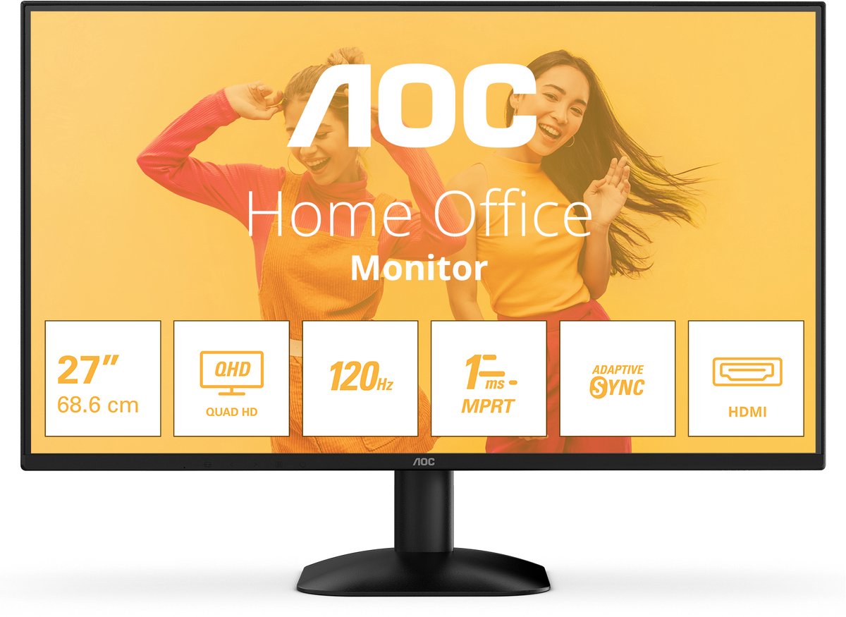 AOC B3 Q27B35S3 - QHD Monitor - 27 inch - 120 hz