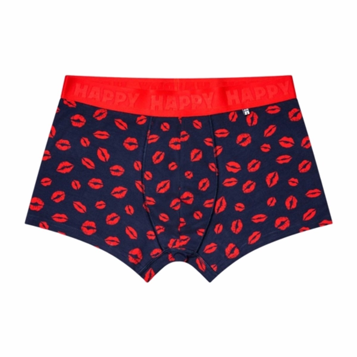 Happy Socks - 1-Pack Kisses Short Boxer - Heren - Ondergoed