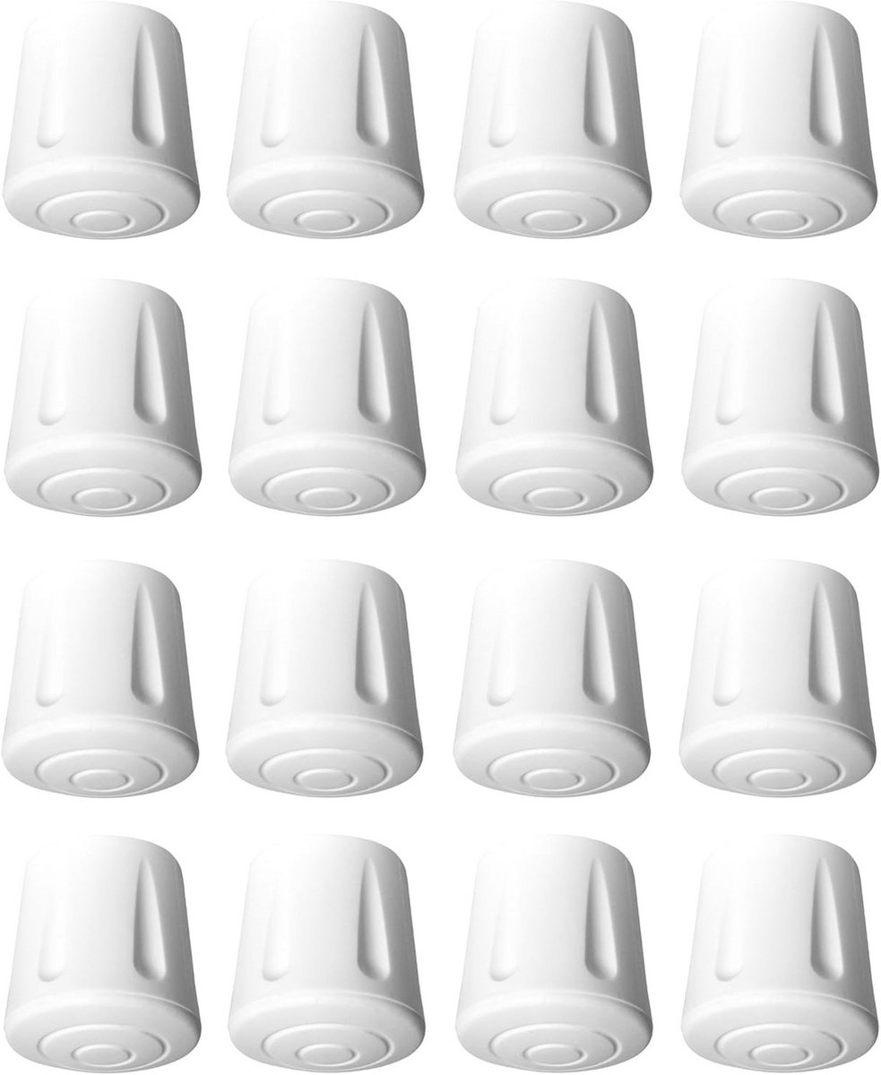 16 Stuks Versterkte Antislip Rubber Doppen voor Stoel- en Tafelpoot