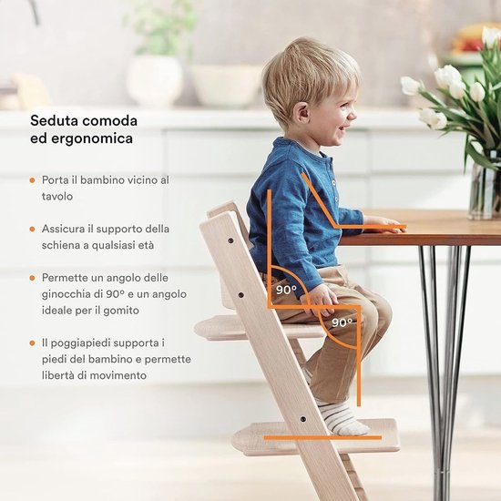 Verstelbare kinderstoel in Glacier Green - Ergonomische stoel voor peuters, kinderen en volwassenen - Comfortabel en klassiek design van Merkloos — afbeelding 5