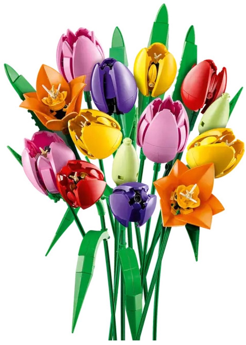 LEGO® Botanicals Boeket met Tulpen Bloemendecoratie - 11501 — afbeelding 20