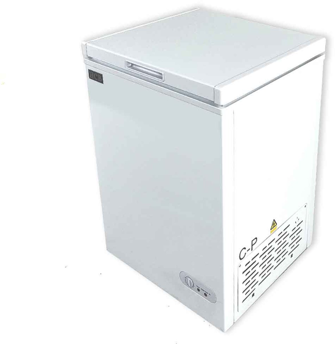 HCB® - Professionele Horeca vriezer - Vrieskist met klapdeksel - 97 liter - 230V - Diepvries koffer - 56x58x84 cm (DxBxH) - 30.50 kg - 8484