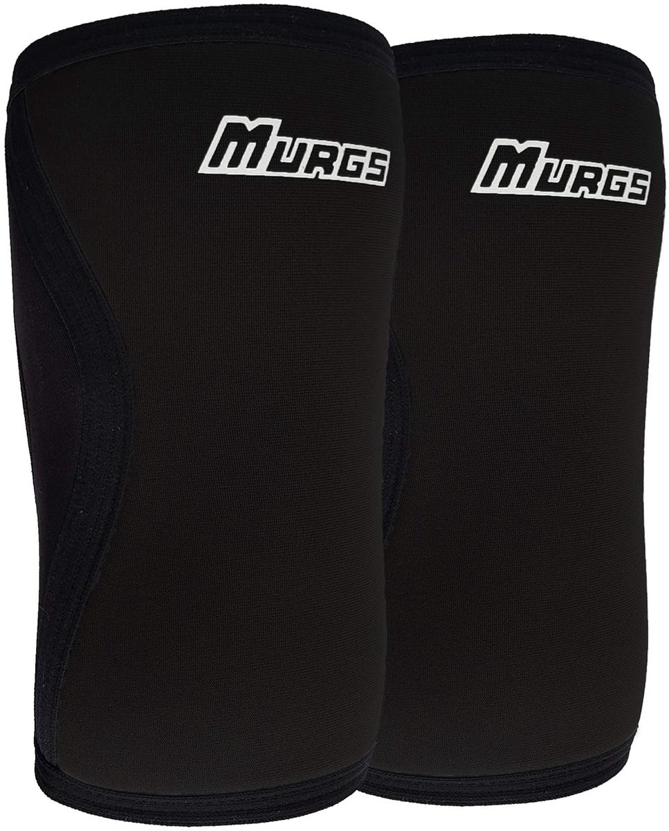 7mm Neopreen Kniebandages voor Krachttraining, Squats en CrossFit - Unisex Support Sleeves