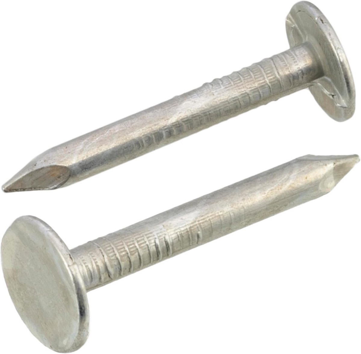 300 Grote Platte Spijkers Ø 3x26mm - Brede Kop Ø10mm - Sterke Stalen Nagels voor Dakbedekking, Bitumen en Bekleding