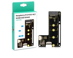 Raspberry Pi 5 NVME M.2 SSD Shield - Snelle gegevensoverdracht en opstarten