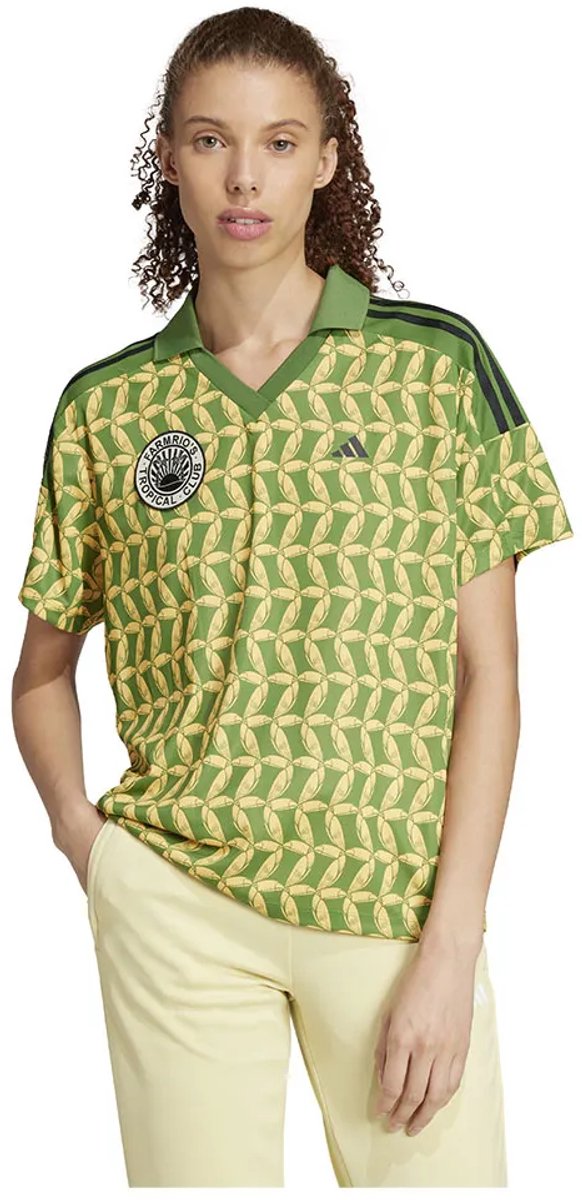 Adidas X Farm Overhemd Met Korte Mouwen S Vrouw Groen