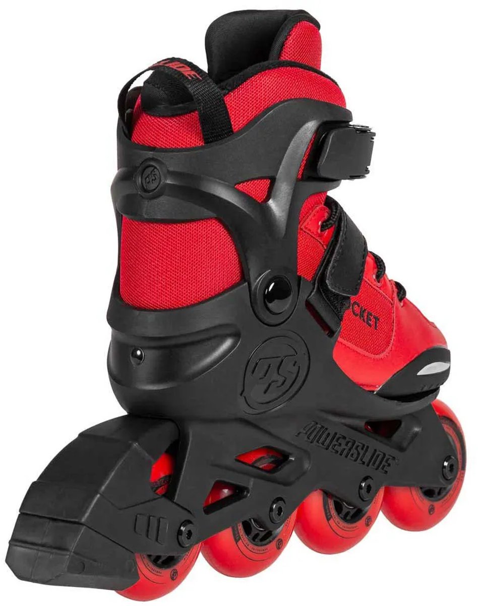 Powerslide Rocket Adjustable Inline Skates Zwart