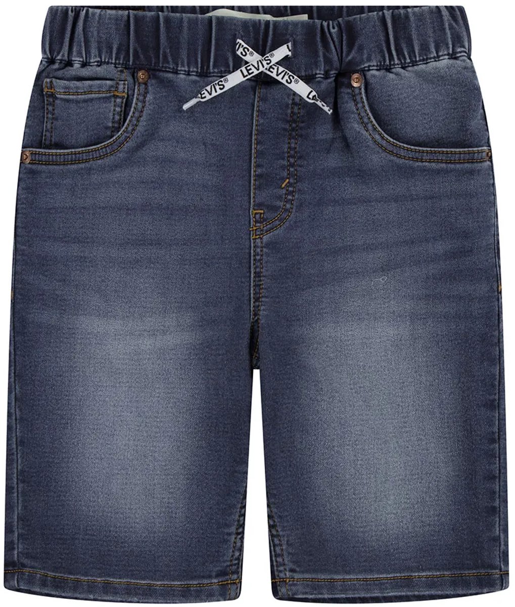 Levi´s ® Kids Skinny Fit Dobby Korte Broek 14 Years Jongens Blauw
