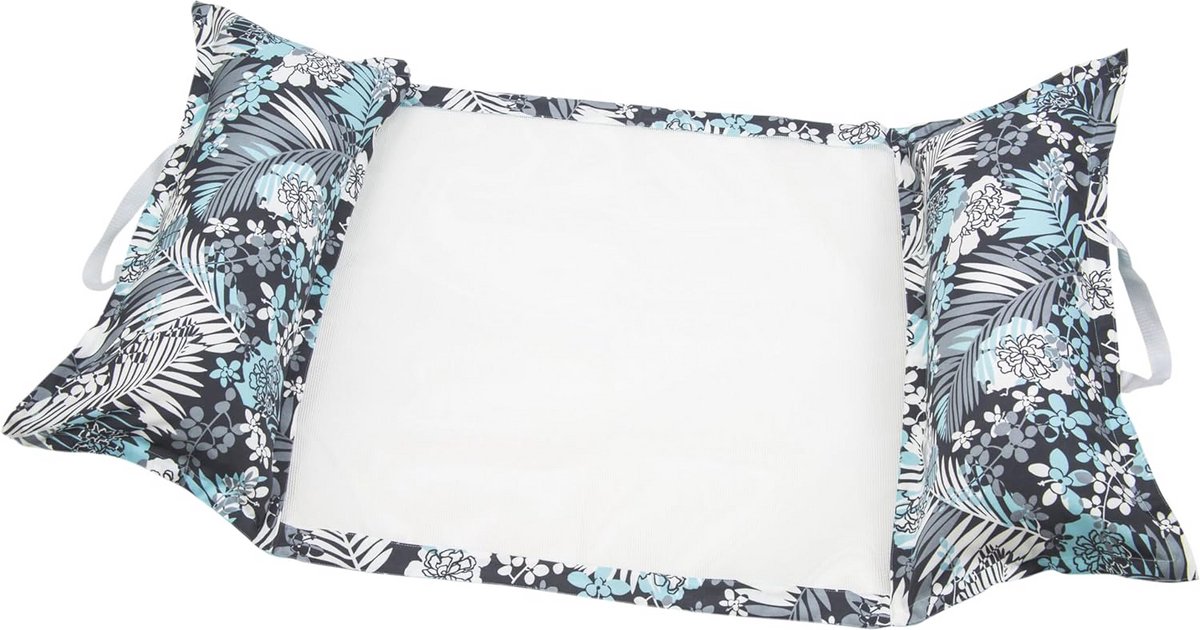 Luxe 4-in-1 Opblaasbaar Waterbed en Ligstoel voor Volwassenen - Duurzaam Antraciet