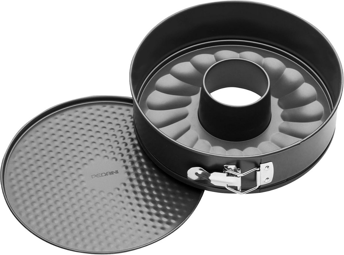 Ronde Springvorm met 2 Losse Bodems - 28 cm