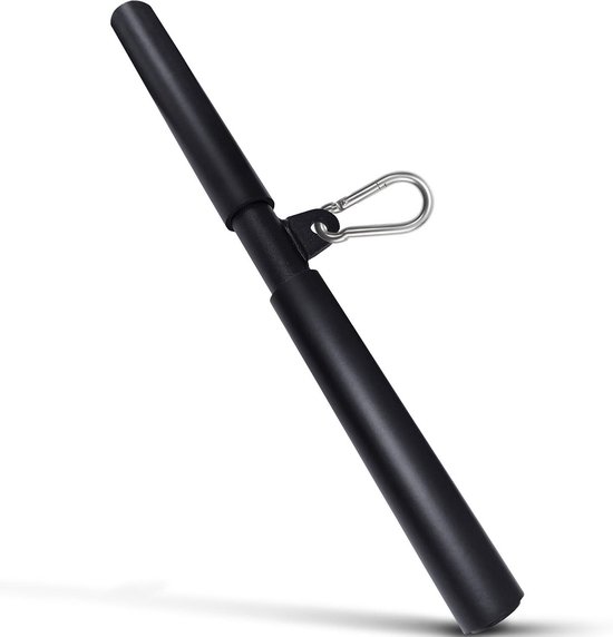 Yes4All SJ46 Combo triceps touw, V-vormige staaf & draaiende/roterende rechte stang - V-vormige drukstang - triceps-touw naar beneden trekken - lattrekstang