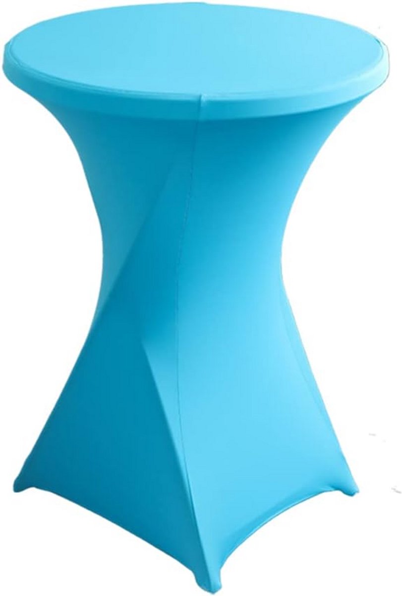 Rekbare Tafelhoes voor Bistrotafel en Bartafel - Elastische Stretch Hoes met Voetclips