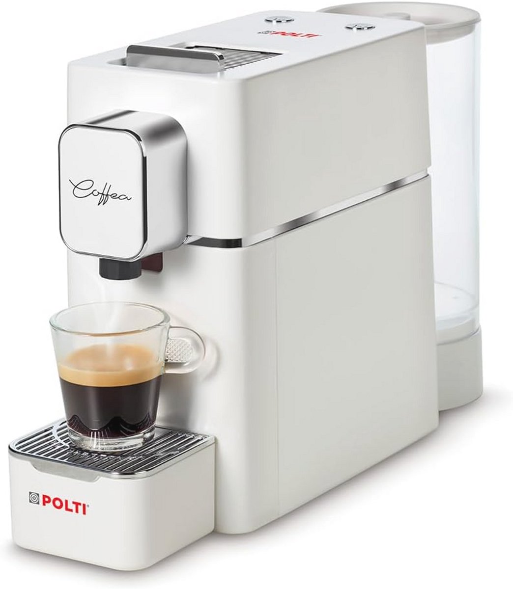Espressomachine voor E.S.E. Pads 44 mm – 19 Bar Pompdruk, 0,85L Tank, Wit