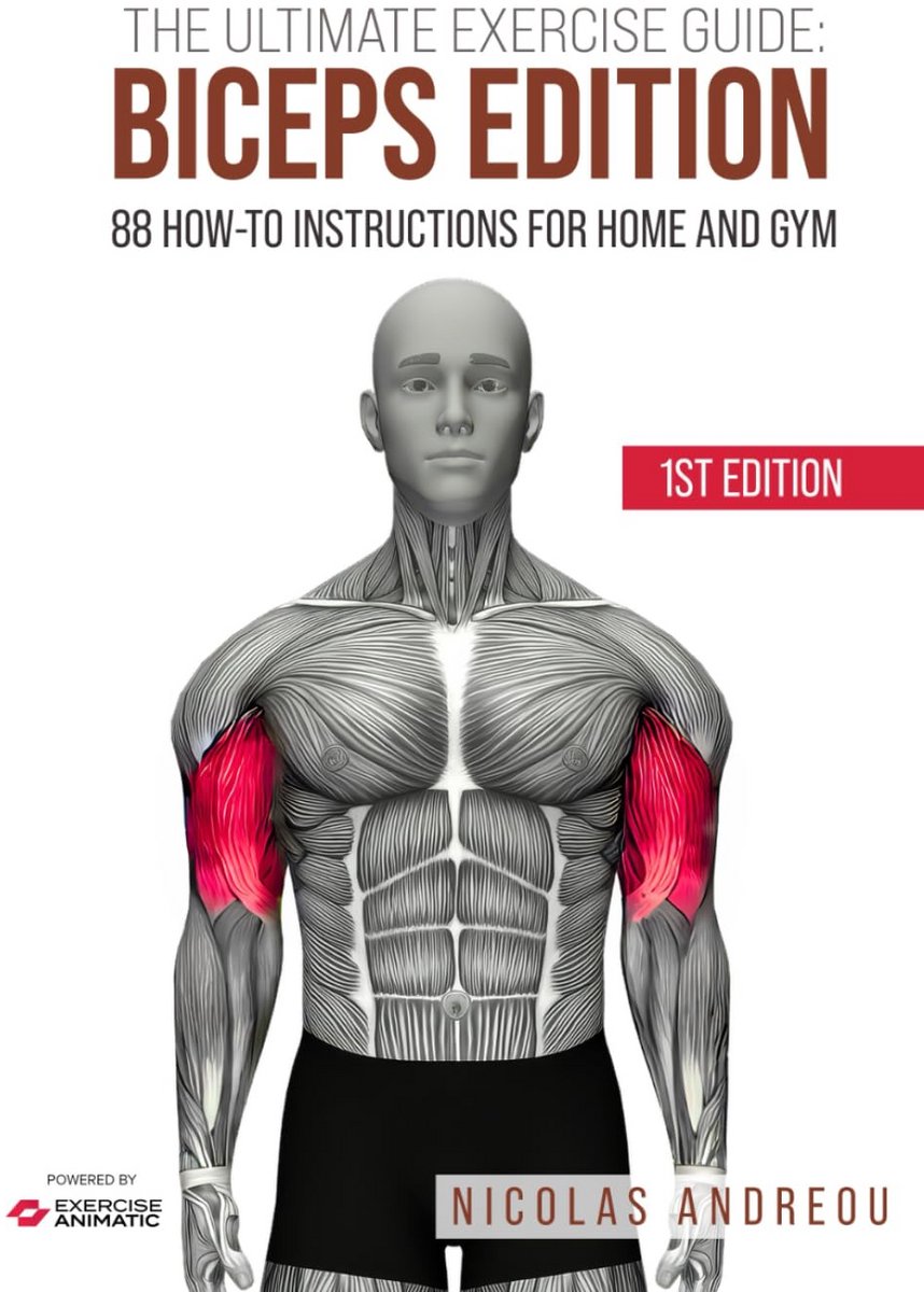 Compleet Biceps Oefeningen Boek: 88 Stappenplannen voor Thuis en Fitness