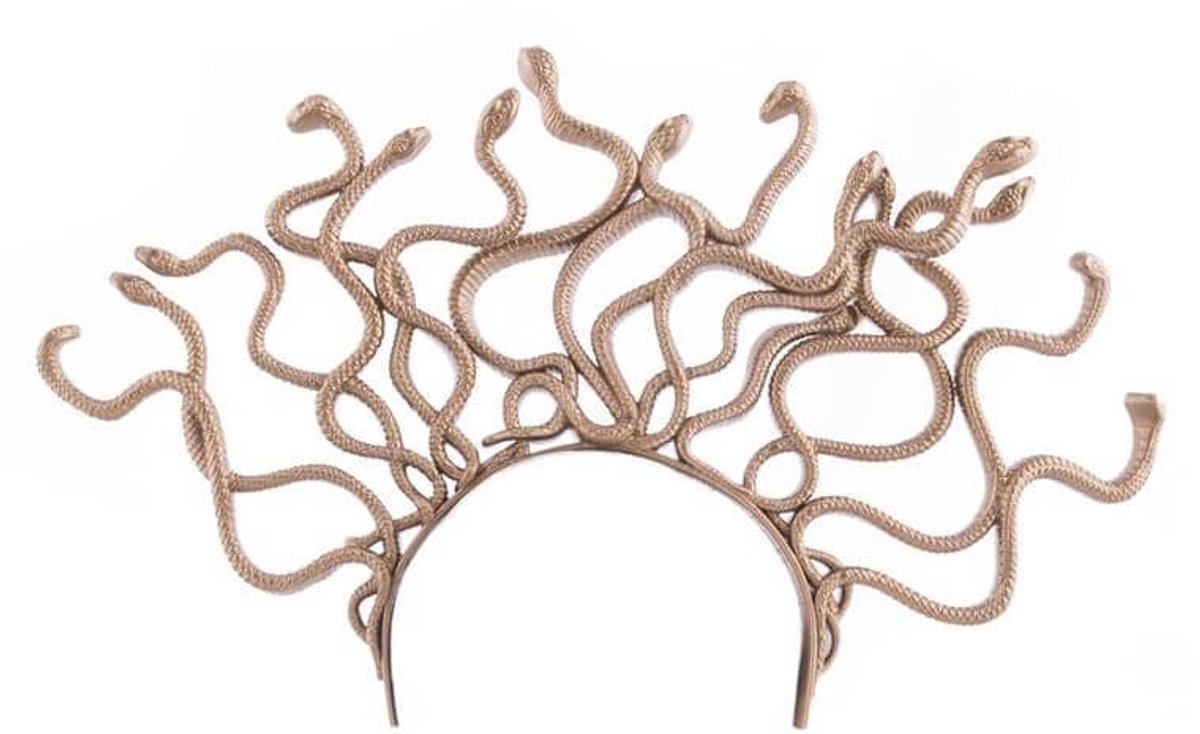 Medusa diadeem slangen