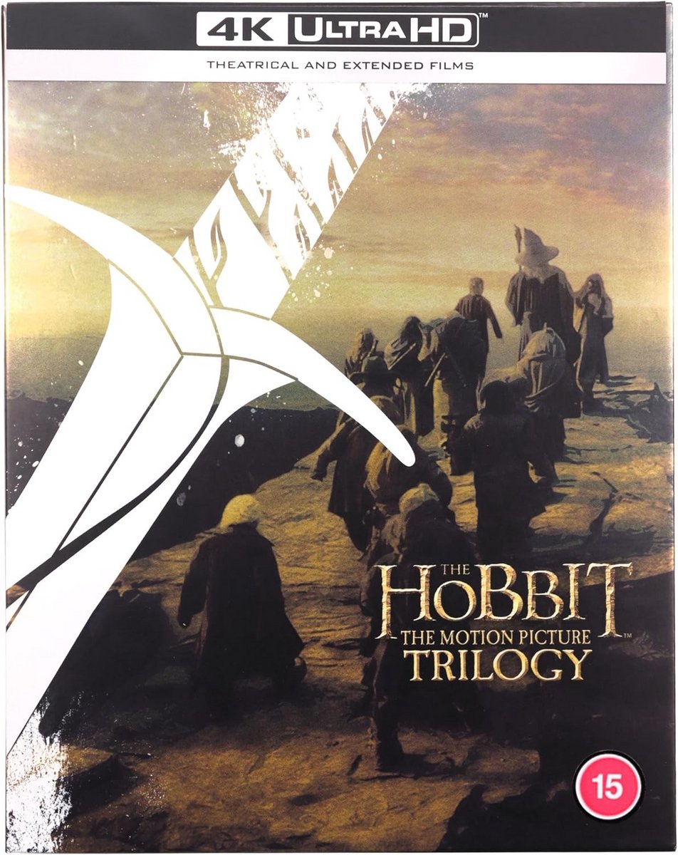 Hobbit Trilogie - Theatrical en Extended Edition - 4K Ultra HD - Blu-Ray - Regiovrij