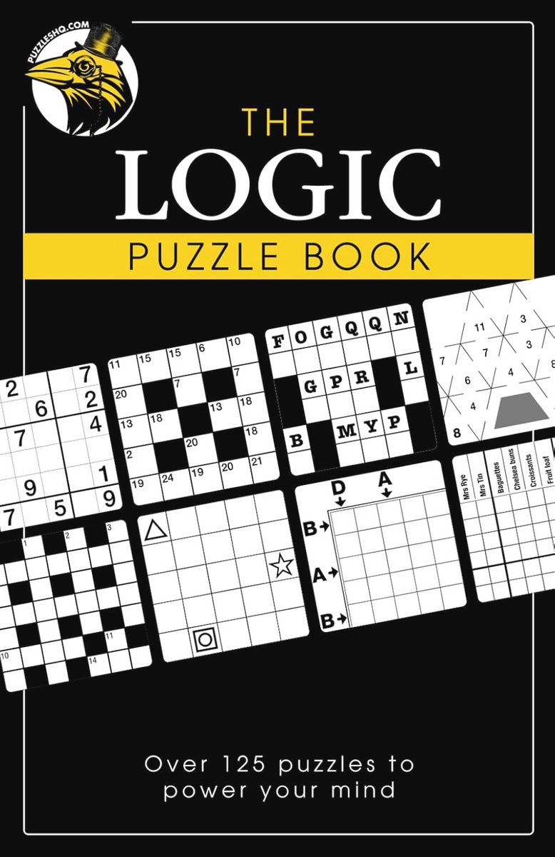 Logische Puzzelboek: Meer dan 125 Puzzels voor Geestelijke Uitdaging