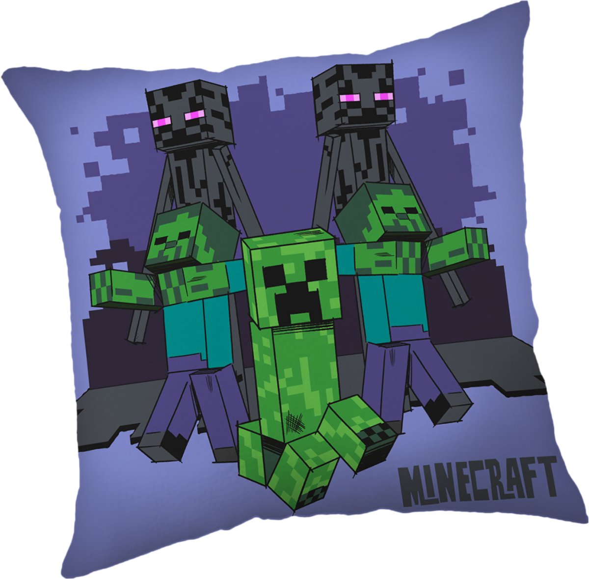 Minecraft Sierkussen Zombie - 40 x 40 cm - Polyester