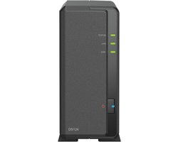 1-Bay NAS voor Gegevensbeheer met 2TB HDD en Intelligente Back-up