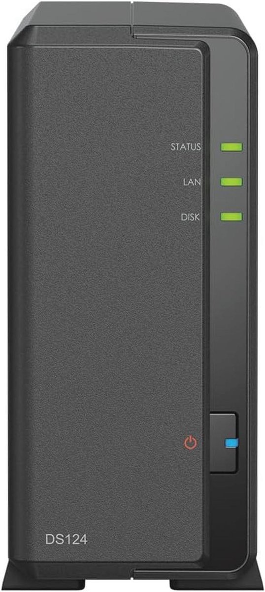 1-Bay NAS voor Gegevensbeheer met 2TB HDD en Intelligente Back-up