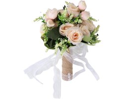 Elegant Handboeket voor Bruidsfotografie - Levensecht en Draagbaar